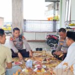 Silaturahmi Kapolsek Gerung, Perkuat Kemitraan Jaga Keamanan Lombok Barat