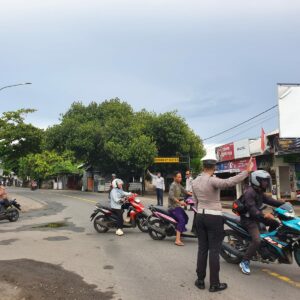 Strong Point Upaya Sat Lantas Ciptakan Kamseltibcarlantas