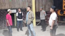 Patroli Cipkon, Polsek Asakota Polres Bima Kota Sita Puluhan Botol Miras di Sejumlah Kafe
