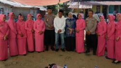 Bupati Bima Didampingi Kapolres Bima Tinjau dan Salurkan Bantuan Bagi Korban Kebakaran Asrama Polsek Belo