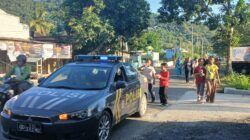 Polsek Seteluk Amankan Jalan Santai Warga Desa Meraran, Wujud Kehadiran Polri di Tengah Masyarakat