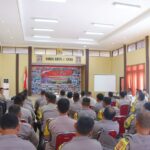 Kapolres Berikan Arahan dan Monev Bhabinkamtibmas