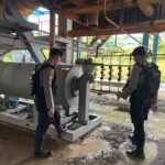 Unit Pamobvit Sat Samapta Polres Bima Kota Laksanakan Pengamanan dan Patroli di Objek Vital PLTMG Bonto Bima
