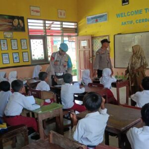 Polsek Madapangga Polres Bima Kembali Melaksanakan Pengawasan Distribusi MBG