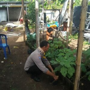Polres Lombok Tengah Terus Gelorakan Program Pekarangan Bergizi di Tengah Masyarakat