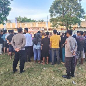 Peresean Mendunia Berlangsung Aman di Bawah Pengawasan Polsek Kediri