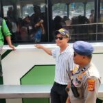 Sinergi Keamanan Laut di Lombok Barat, Fast Ferry Eka Jaya Berangkat Lancar