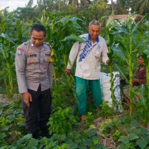 Polres Lombok Barat Dorong Ketahanan Pangan dari Desa Kuripan Utara