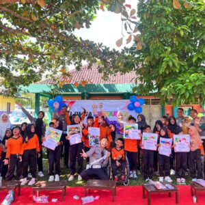 Hari Bhayangkara ke-79, Polres Lombok Barat Rangkul Anak SLB