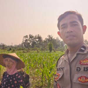 Silaturahmi Polri dan Petani Dusun Penimbung, Sinergi untuk Ketahanan Pangan