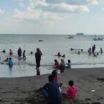 Patroli Polairud di Pantai Cemara, Pastikan Liburan Wisatawan Tetap Aman