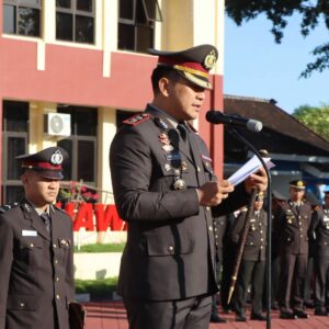 Kapolres Sumbawa Pimpin Upacara Memperingati Hari Lahir Pancasila 2025, Dorong Pengamalan Nilai Kebangsaan
