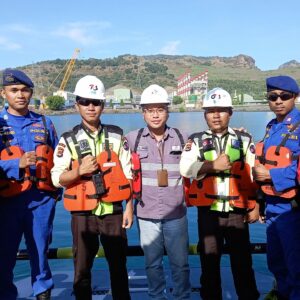 Perketat Pengawasan, Ditpolairud Polda NTB Intensifkan Patroli Laut di Sekitar Pelabuhan PT. AMNT