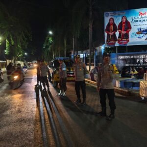 Polsek Dompu Gelar Patroli Malam Takbiran, Ciptakan Rasa Aman Jelang Idul Adha 1446 H