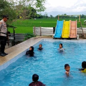 Antisipasi Timbulnya Aksi Premanisme di Tempat Wisata Polsek Bolo Gelar Patroli Pengamanan Wisata