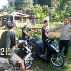 Polsek Batulanteh Gencar Melakukan Patroli Dialogis, Beri Himbauan Narkoba dan Jamin Keamanan Warga