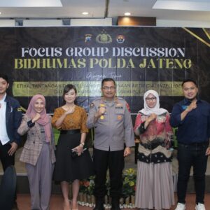 Polda Jateng Gelar FGD, Bahas Pemanfaatan AI untuk Kerja Komunikasi Polisi