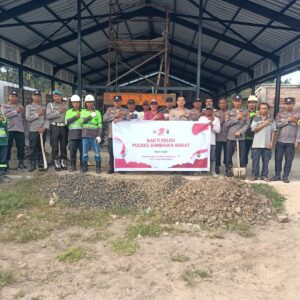 Kapolsek Maluk Polres Sumbawa Barat Pimpin Bakti Religi Sambut HUT Bhayangkara ke-79 Tahun 2025