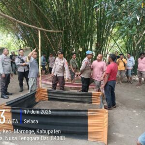 Polsek Plampang Bubarkan Kembali Kegiatan Sabung Ayam di Desa Pemasar 
