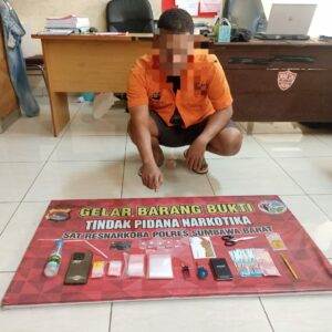 Polres Sumbawa Barat Ringkus Seorang Bandar Sabu, DPO dan Residivis Kasus Serupa