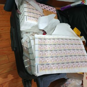 Polres Pelabuhan Tanjung Priok Bongkar Sindikat Pemalsu Materai, Kerugian Negara Capai Rp. 1,17 Miliar