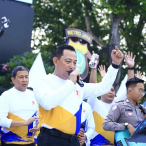 Bhayangkara Sport Day: Kapolri Bawakan Lagu God bless dan Bon Jovi di Bundaran HI