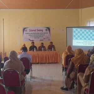 Kapolsek Seteluk Hadiri Lokakarya Mini Lintas Sektoral, Dorong Sinergi untuk Kesejahteraan Masyarakat