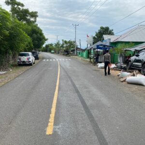 Satlantas Polres Dompu Tangani Kecelakaan Maut di Jalan Lintas