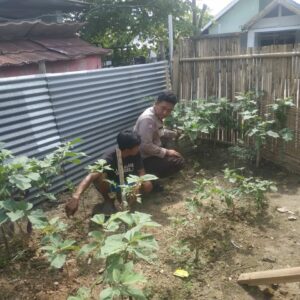 Bhabinkamtibmas Desa Seminar Salit Lakukan Monitoring Ketahanan Pangan, Dukung Program Asta Cita Swasembada Pangan