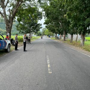 Satlantas Dompu Tangani Kecelakaan Maut, Imbau Warga Waspadai Anak di Bawah Umur Naik Motor