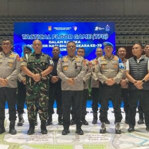 Polri Gelar Simulasi Keamanan Jelang Peringatan Puncak Hari Bhayangkara ke-79