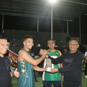 Tim Polres Dompu Juara Turnamen Basket Ball Kapolres Bima Kota Cup 2025, Taklukkan Dolpin di Final Menegangkan