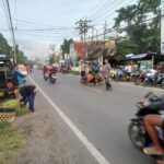 Polsek Tanjung Laksanakan Giat Rawan Pagi Antisipasi Kemacetan