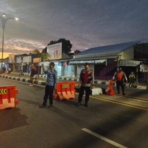 Polsek Tanjung Gandeng Pemda Lakukan Pengamanan Rutin Car Free Day
