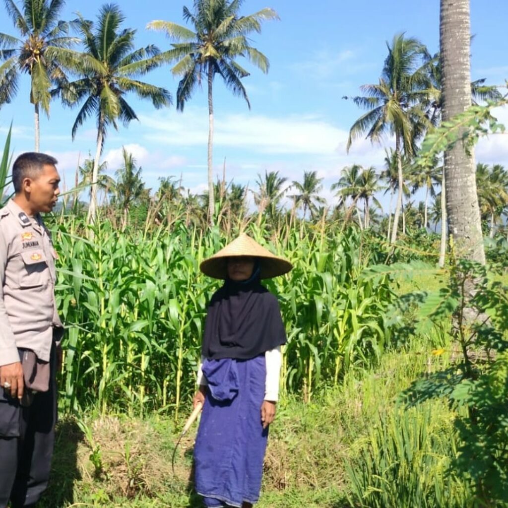 Sinergi Polri dan Petani Eyat Mayang Perkuat Ketahanan Pangan Nasional