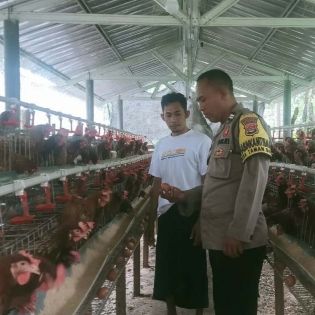 DDS Bhabinkamtibmas di Taman Baru: Edukasi Pangan dan Kamtibmas