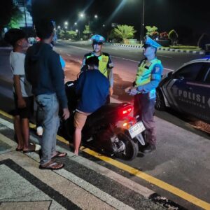 Bypass BIL Jadi Fokus Patroli Malam Polres Lombok Barat