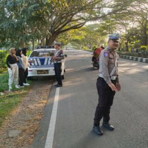 Cegah Balap Liar, Satlantas Aktif Patroli di Kecamatan Kediri