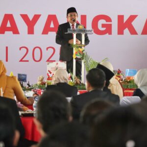 Peringatan Hari Bhayangkara di Dasan Geres, Momentum Perkuat Kamtibmas