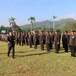 Upacara HUT Bhayangkara ke-79 di Lombok Barat, Momentum Pengabdian Polri
