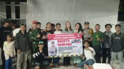 Polsek Batulayar Gandeng Mahasiswa Asing Sosialisasikan Anti-Narkoba