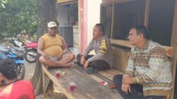 Dekatkan Diri dengan Warga, Bhabinkamtibmas Kelurahan Jatibaru Timur Laksanakan Sambang dan Himbauan Kamtibmas