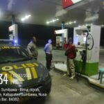 Polsek Lape Gelar Patroli Blue Light dan KRYD, Jaga Keamanan Wilayah Sumbawa