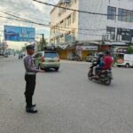 Sat Lantas Polres Bima Kota Laksanakan Rawan Pagi, Wujudkan Rasa Aman Bagi Pengguna Jalan