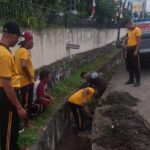 Personel Polsek Wawo Laksanakan Giat Gotong Royong di Mako