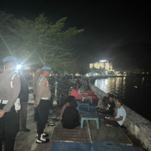 Personel Polres Bima Kota Laksanakan Patroli KRYD Malam Minggu, Antisipasi Gangguan Kamtibmas