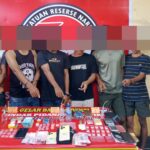 Gerebek Jaringan Narkoba, 6 Pengedar dan 40 Poket Sabu Diamankan Tim Opsnal Polres Bima Kota