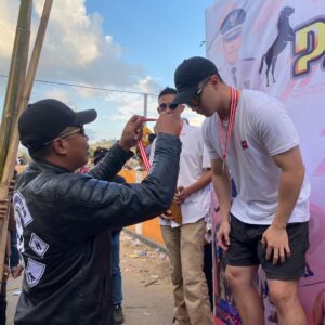Kapolres Bima AKBP Eko Sutomo S.I.K.,M.I.K.,Resmi Tutup Event Pacuan Kuda Piala Kapolres Bima Cup HUT Ke-79 Bhayangkara