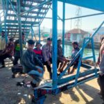 Polsek Kawasan Pelabuhan Laut Bima Laksanakan Patroli Rutin dan Himbauan Kamtibmas di Area Pelabuhan