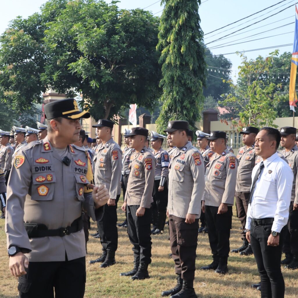 Polres Bima Kota Gelar Apel Pasukan, Tanda Dimulainya Operasi Patuh Rinjani 2025